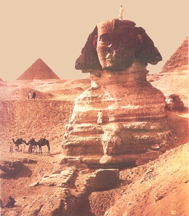 Sphinx -ancienne  photo